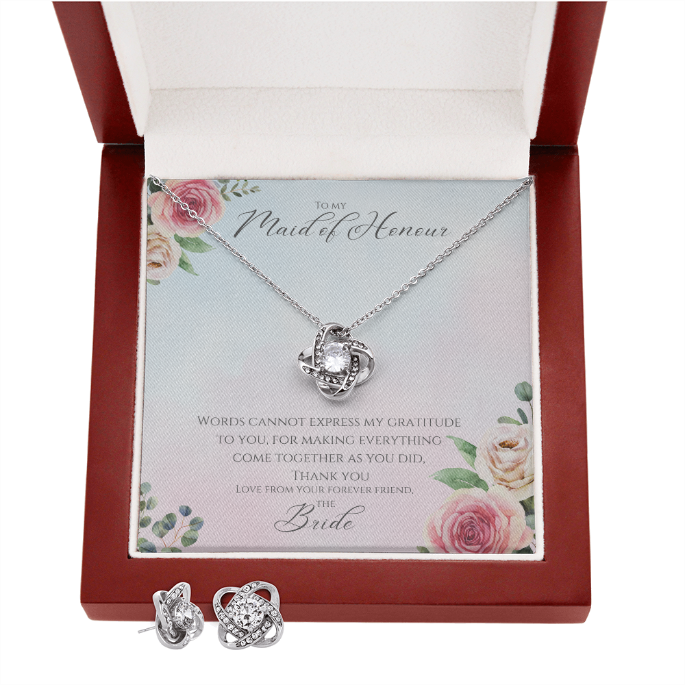 Maid Of Honour Wedding Jewelry Set