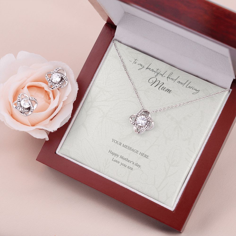 Custom Mothers Day Gift Message Pendant