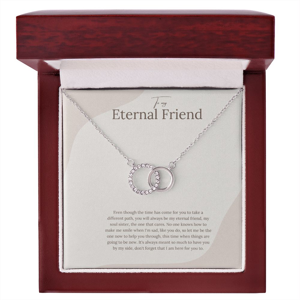 Best Friend Gift Message Necklace