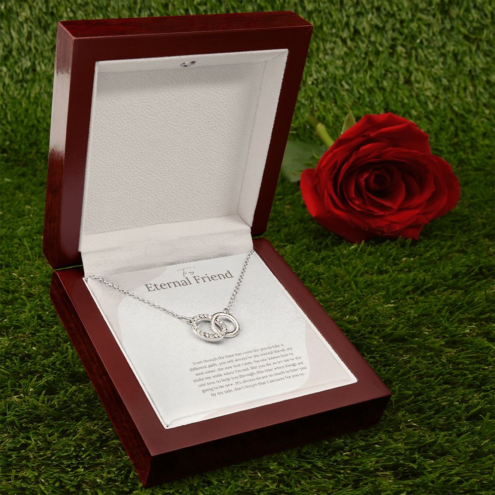 Best Friend Gift Message Necklace