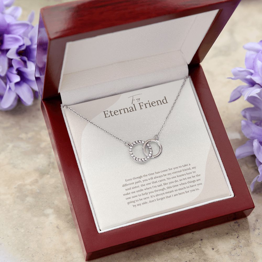 Best Friend Gift Message Necklace