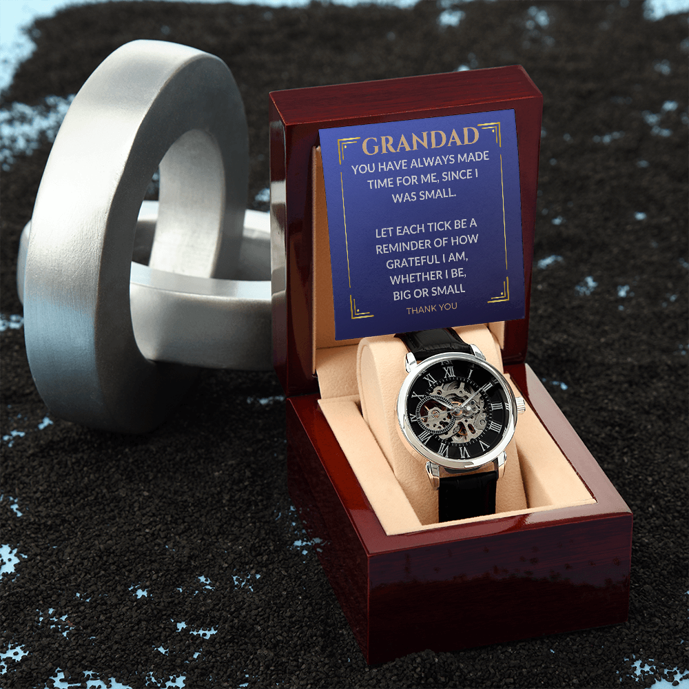 Special Grandad Openwork Watch