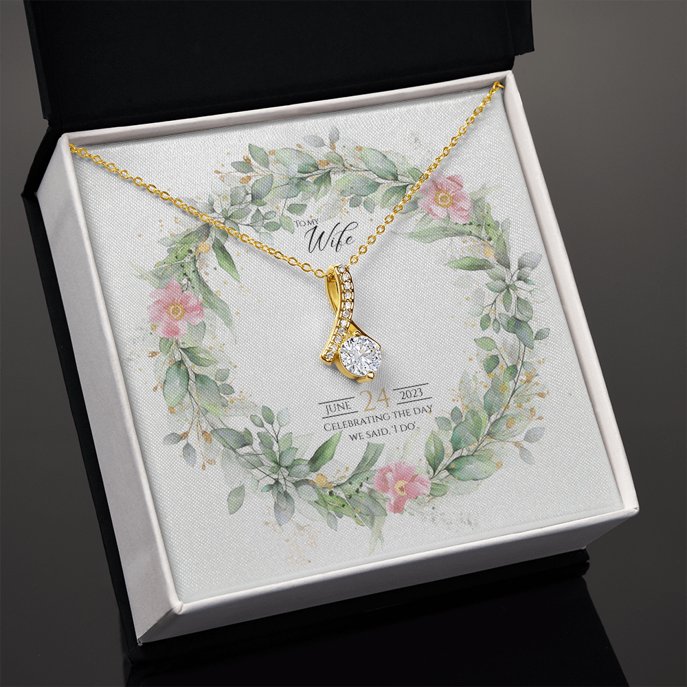 Alicia Wife Anniversary Anniversary Necklace