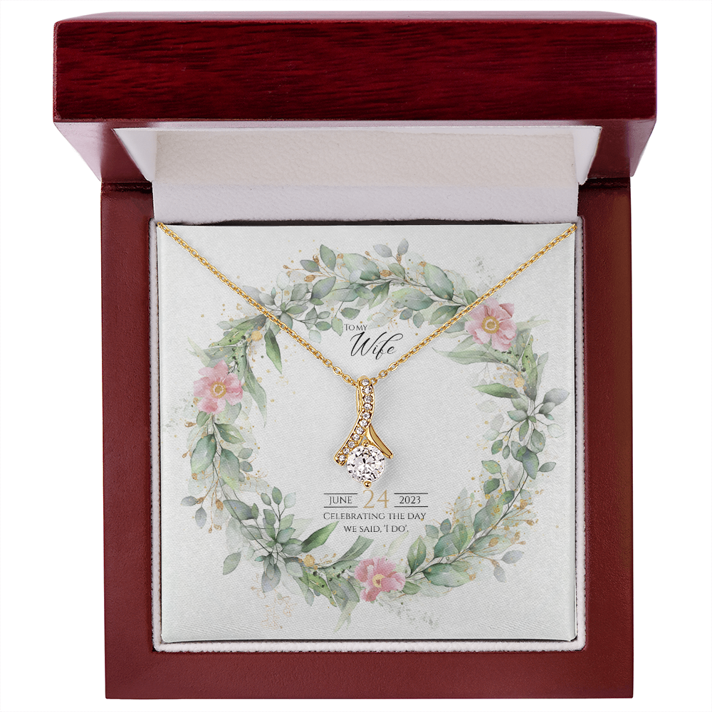 Alicia Wife Anniversary Anniversary Necklace
