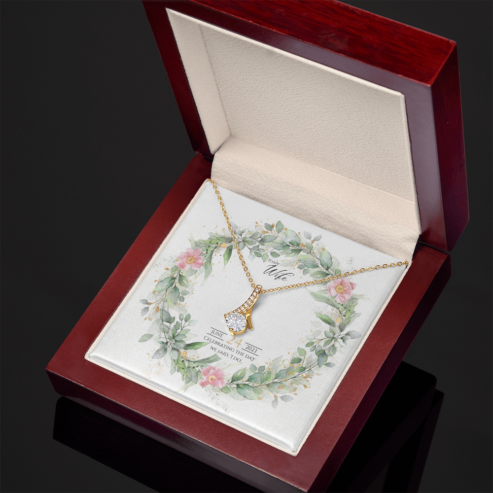 Alicia Wife Anniversary Anniversary Necklace