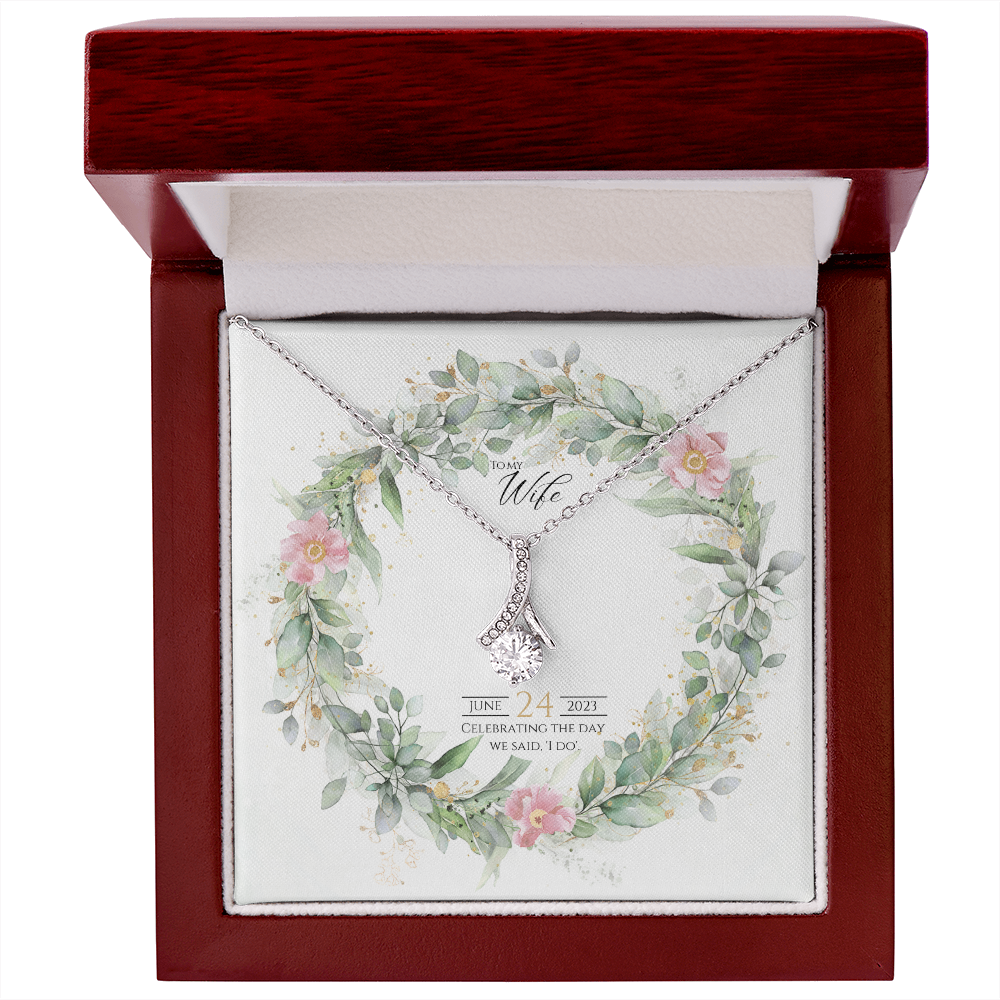 Alicia Wife Anniversary Anniversary Necklace