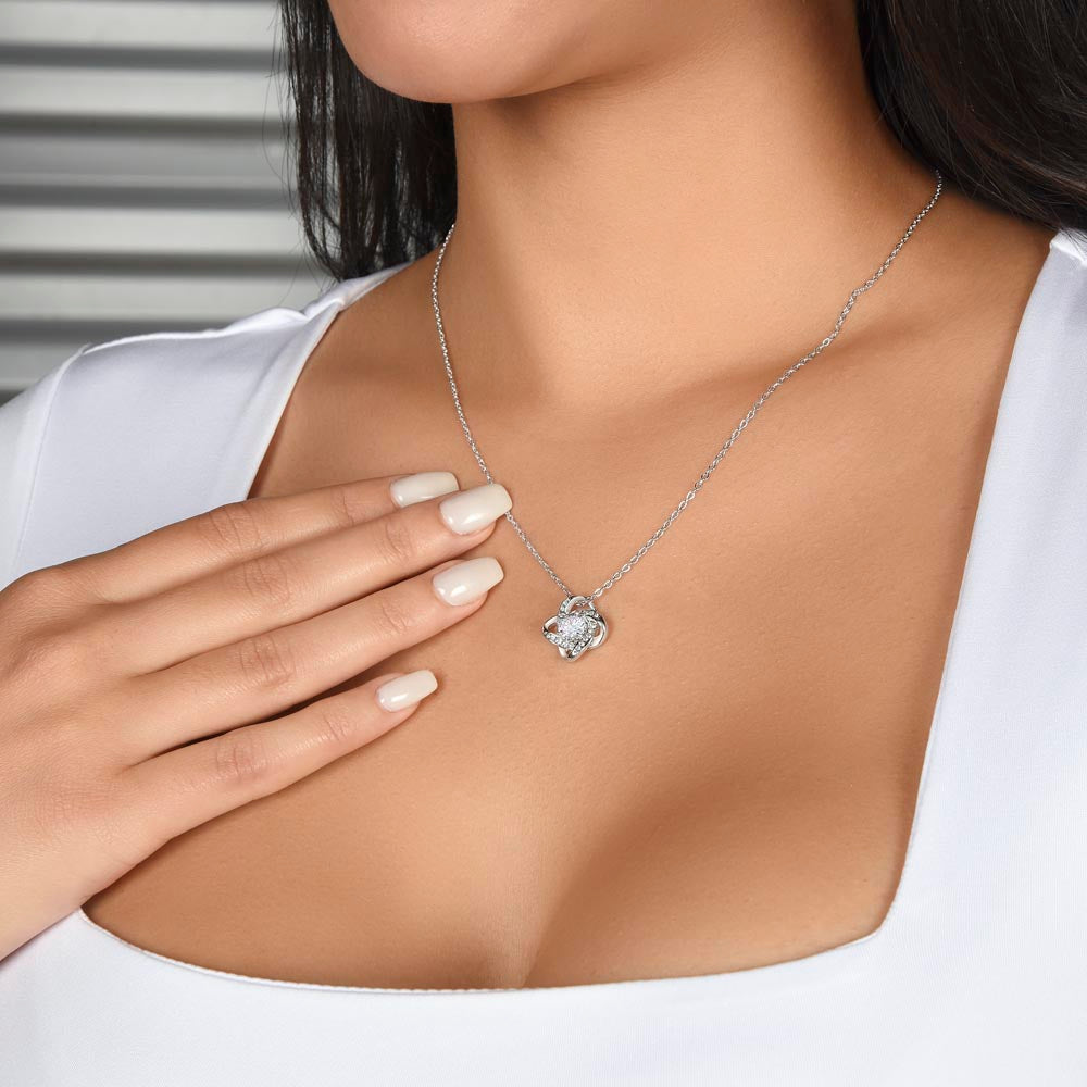Mothers day gift message necklace