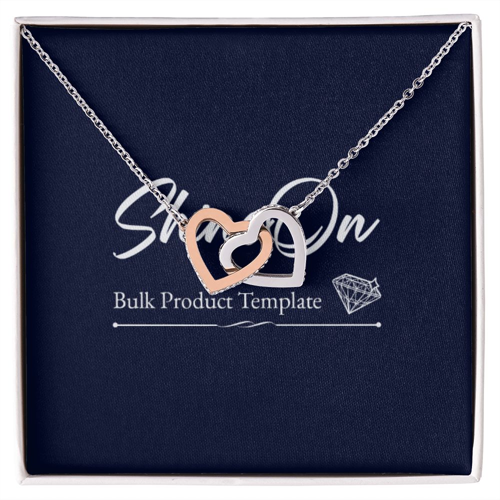 Girlfriend Gift Message Heart Necklace