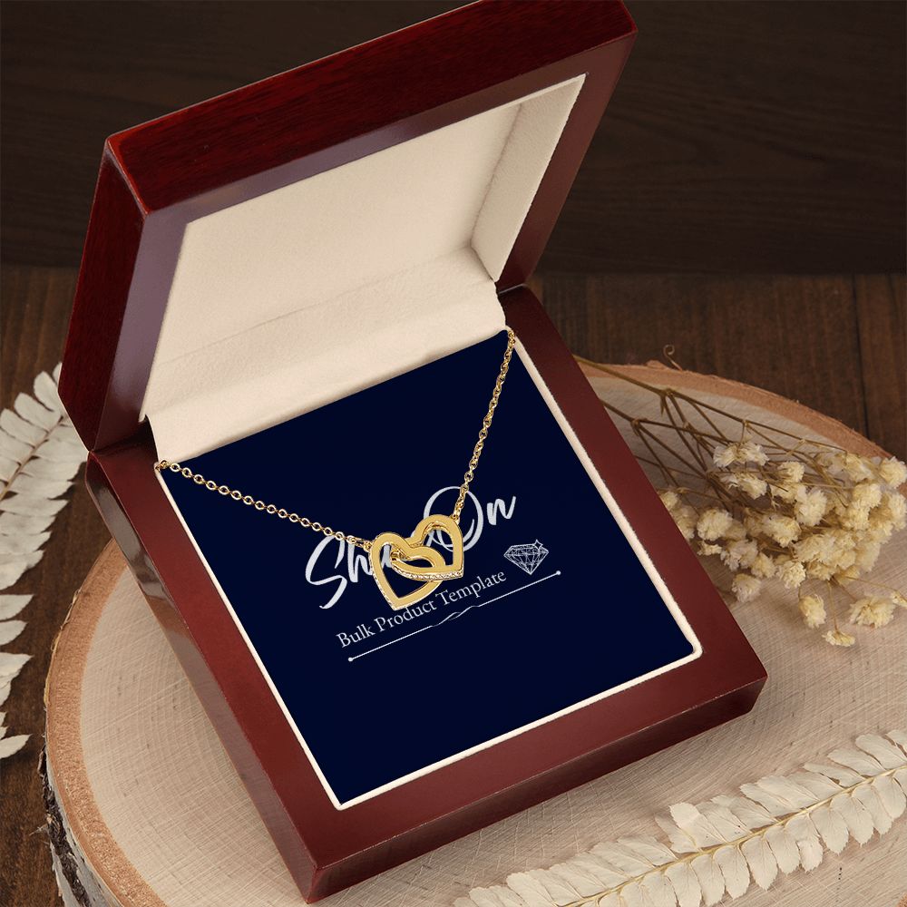 Girlfriend Gift Message Heart Necklace