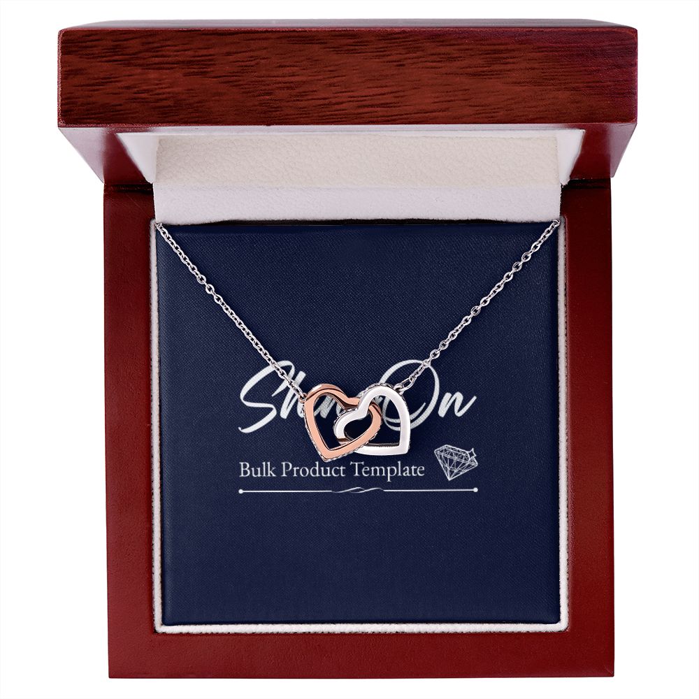 Girlfriend Gift Message Heart Necklace