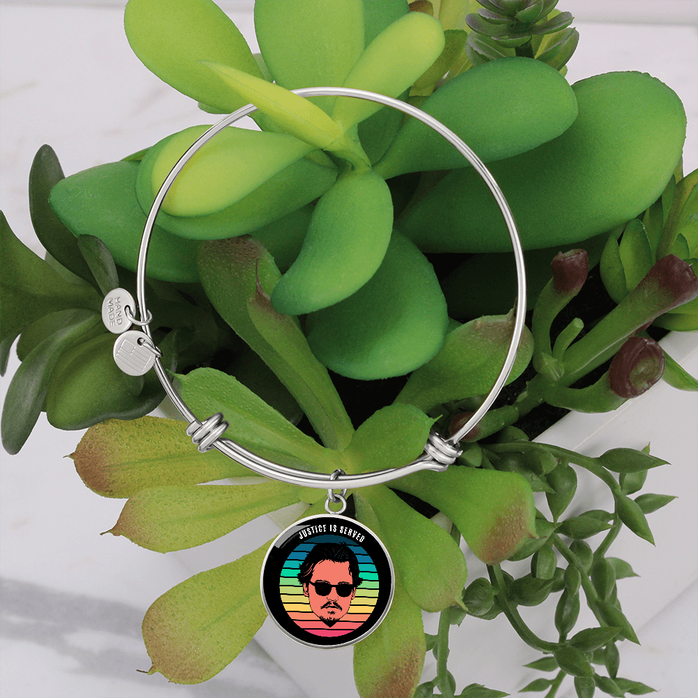 Justice is Served Johnny Depp bangle