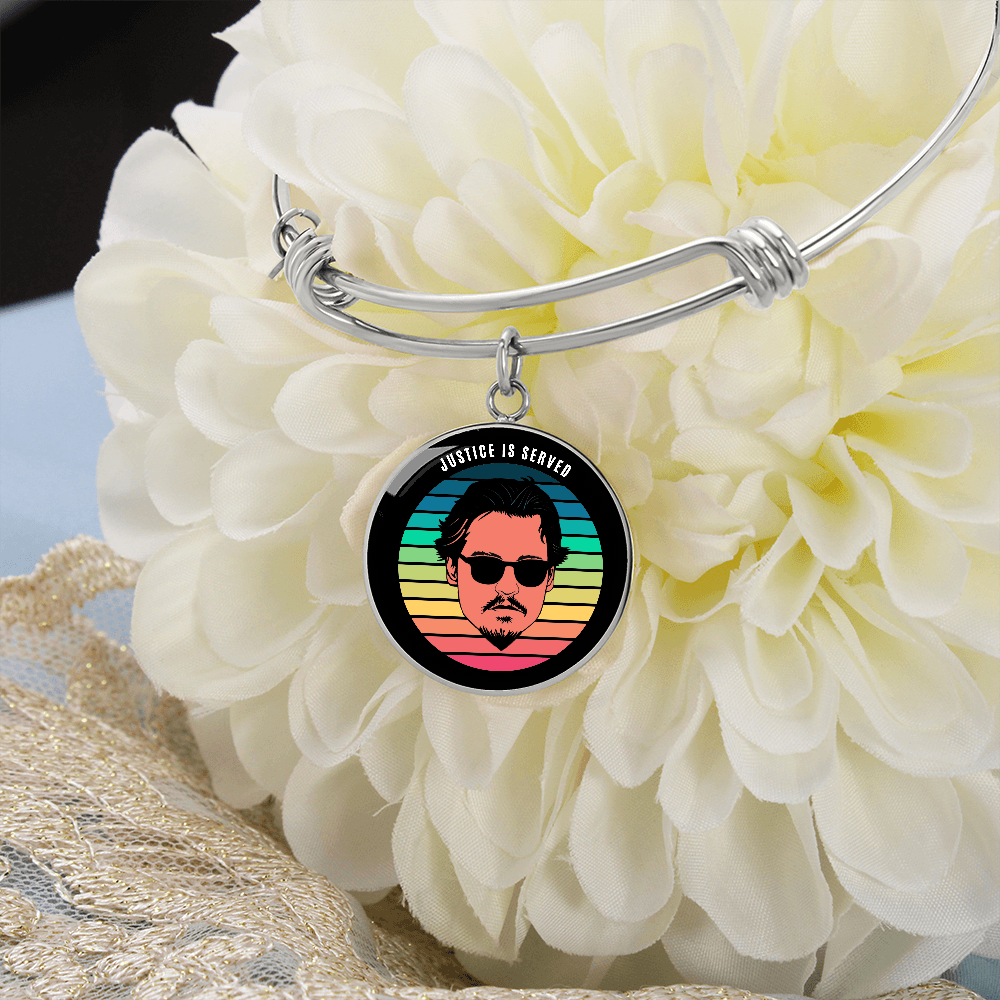 Justice is Served Johnny Depp bangle