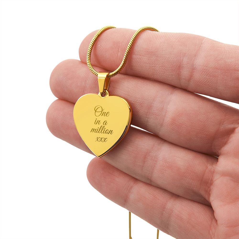 Mothers day One in a million pendant
