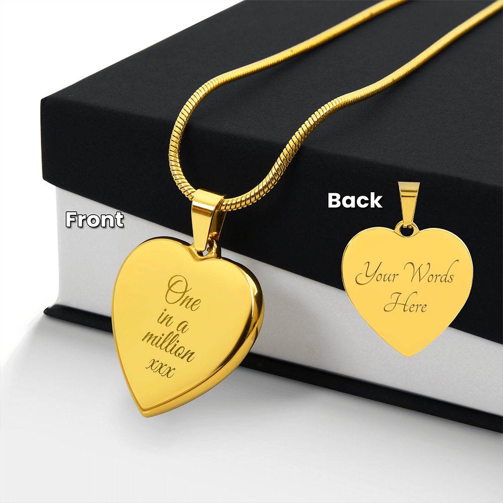Mothers day One in a million pendant