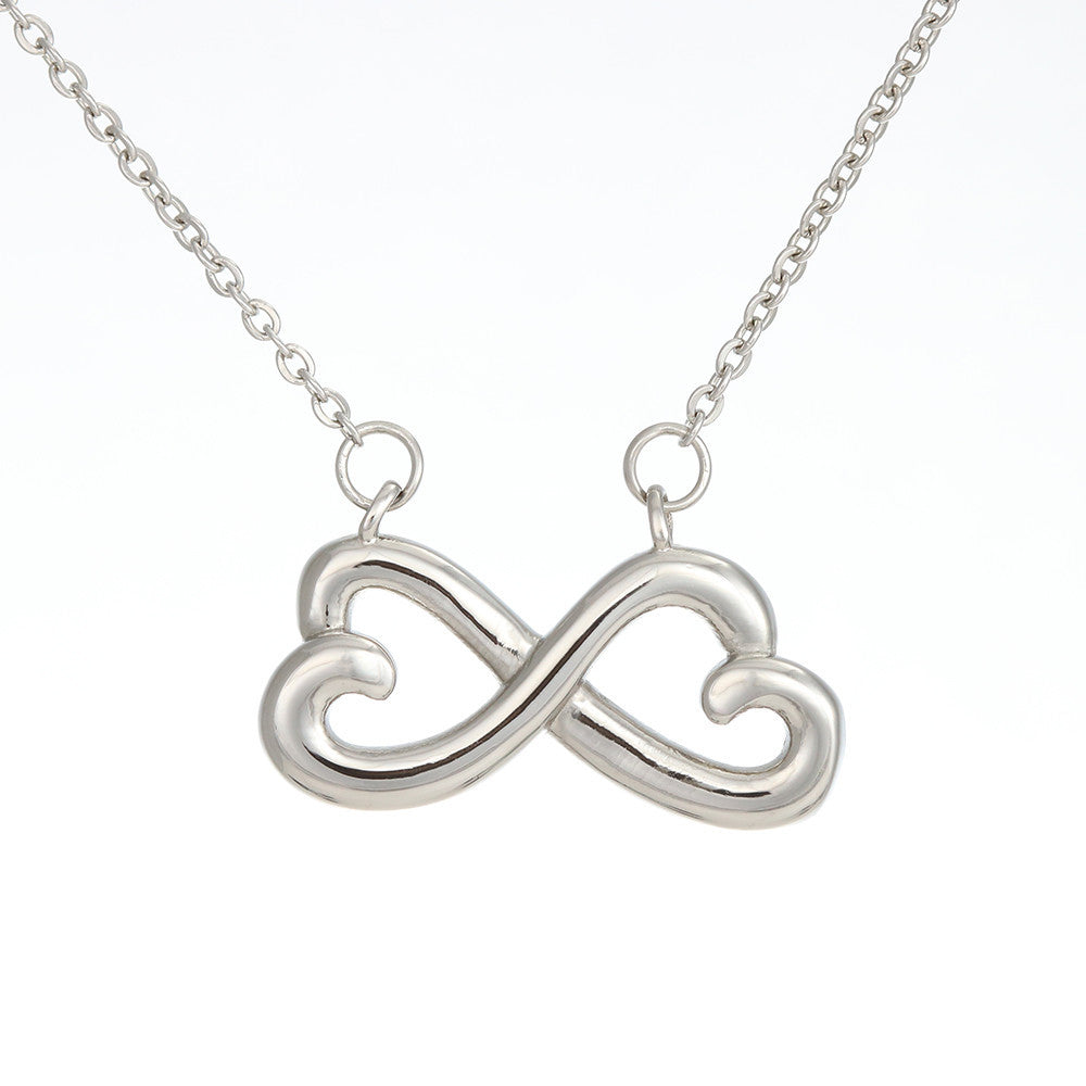 Infinity necklace for mum
