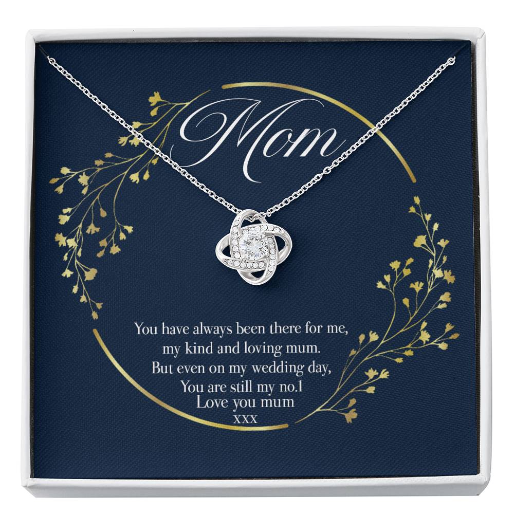 Gift Message to Mom on Wedding day