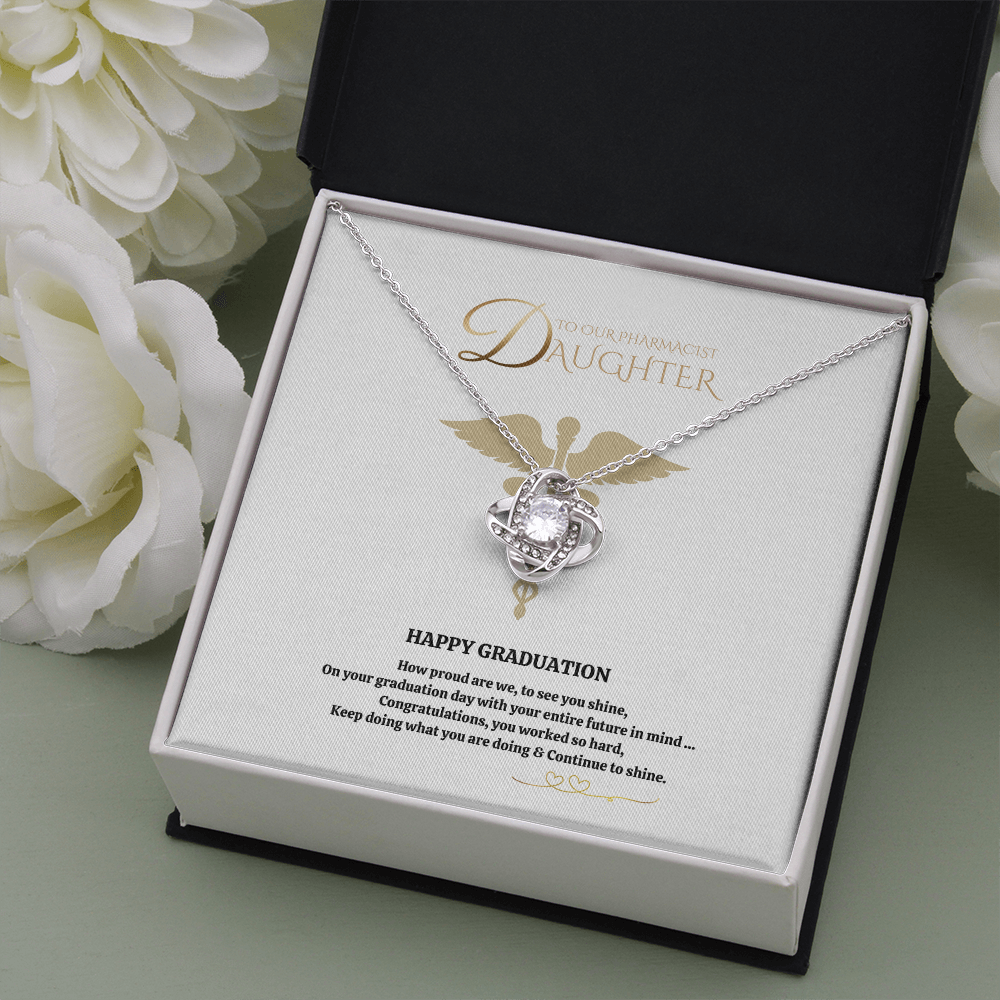Daughter Pharmacist Graduation Gift Necklace