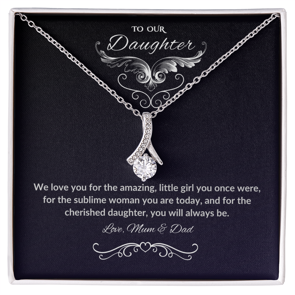 To our Daughter with wings