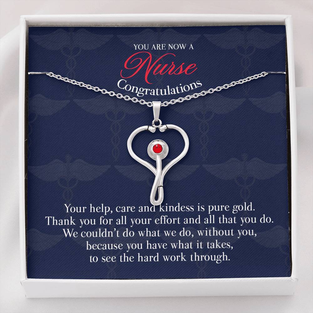 Gift message nurse graduation gift