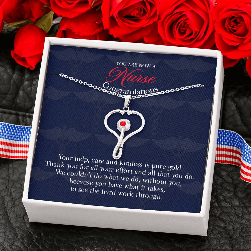 Gift message nurse graduation gift