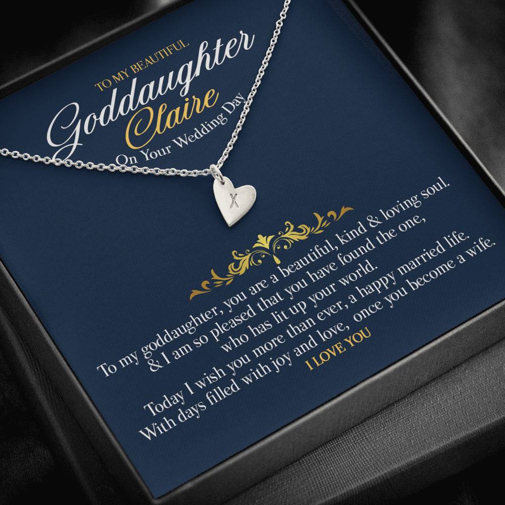 Gift Message to Goddaughter