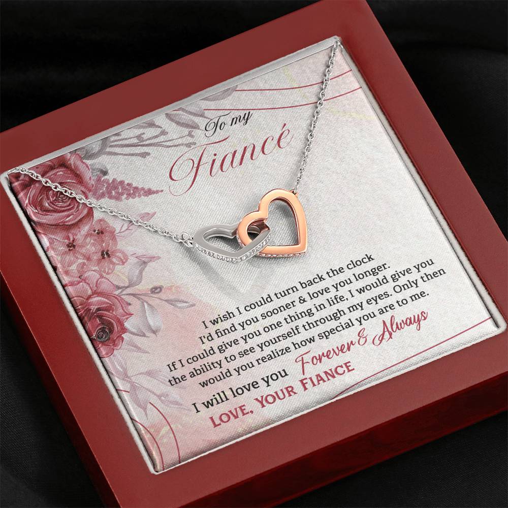 Forever Necklace Gift message Necklace
