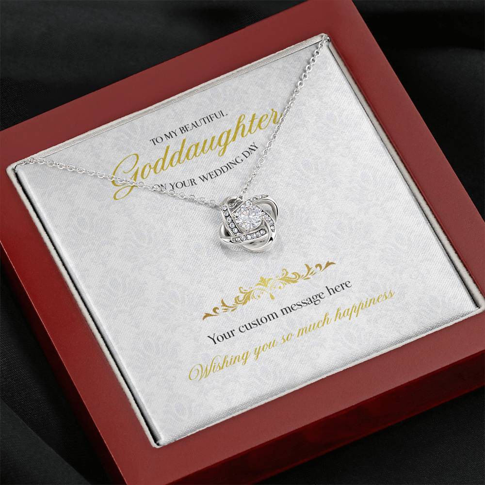 Bridal Custom Gift Message necklace