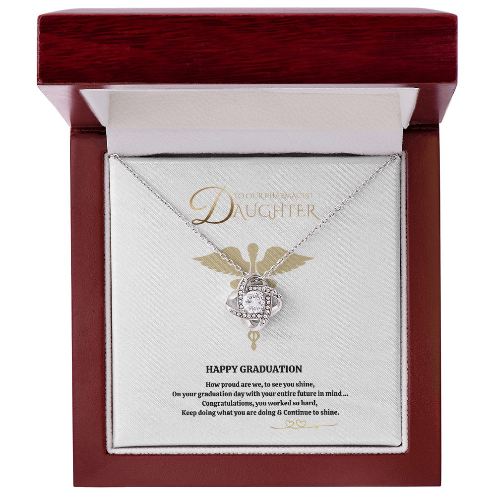 Daughter Pharmacist Graduation Gift Necklace
