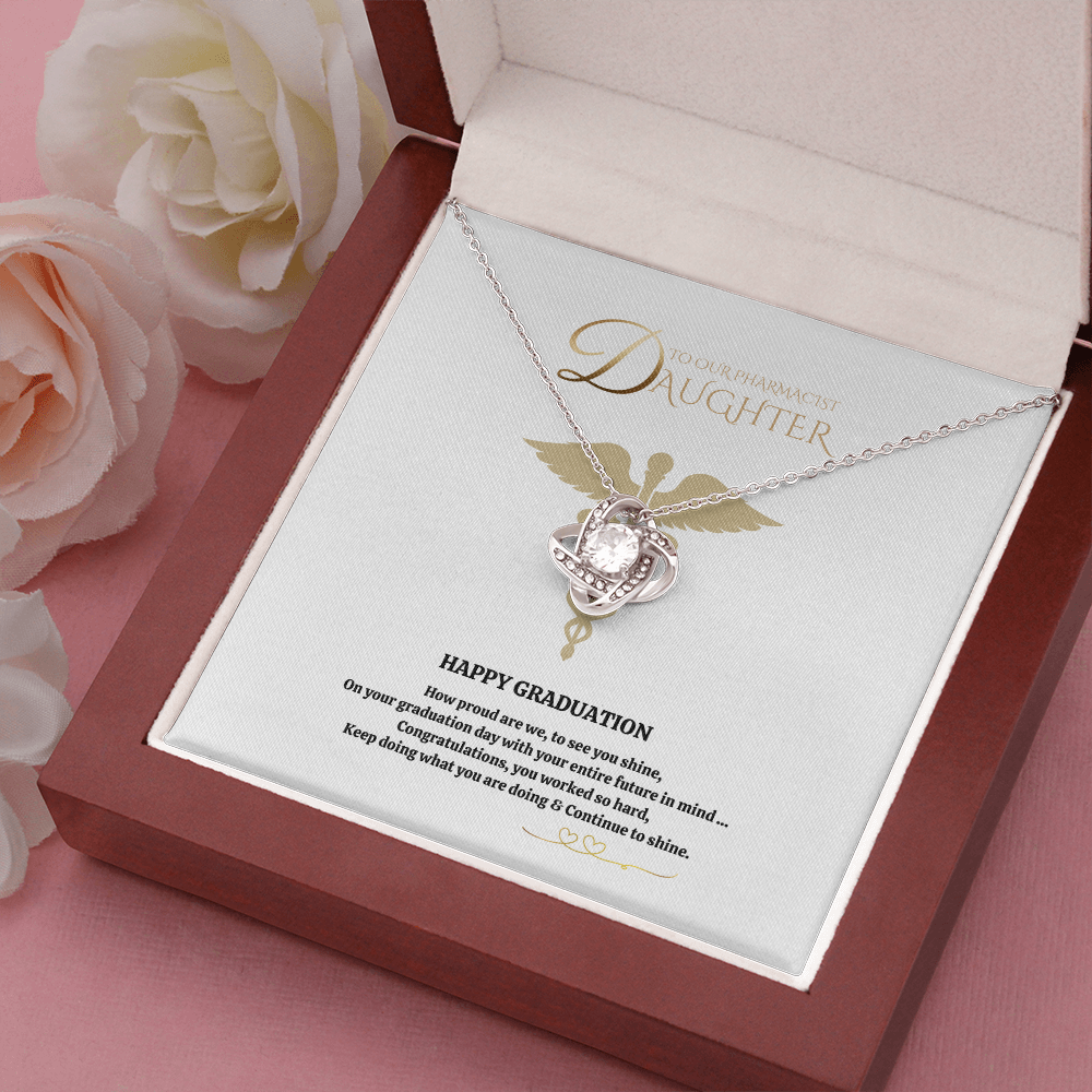 Daughter Pharmacist Graduation Gift Necklace