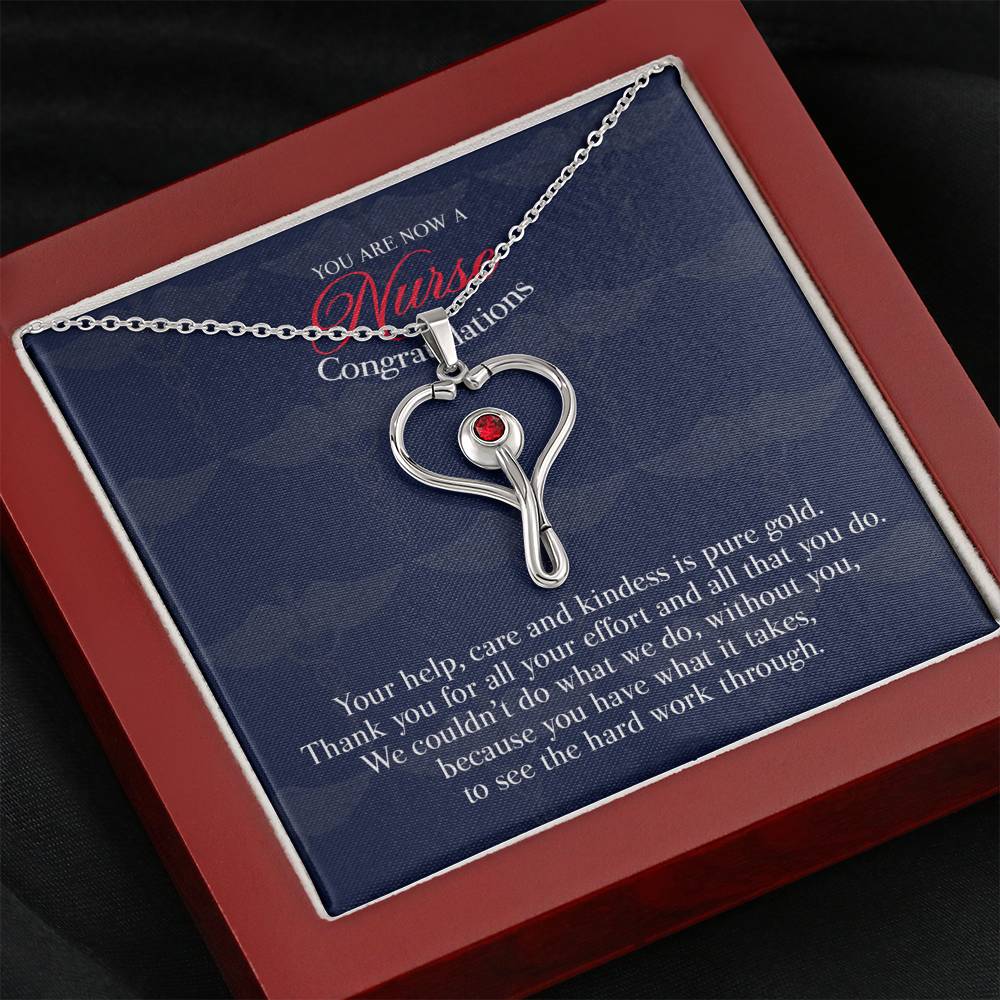 Gift message nurse graduation gift