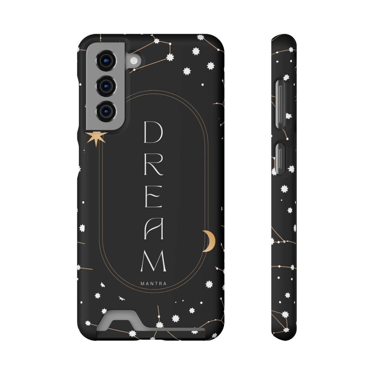 Mantra Dream Phone Case With Card Holder