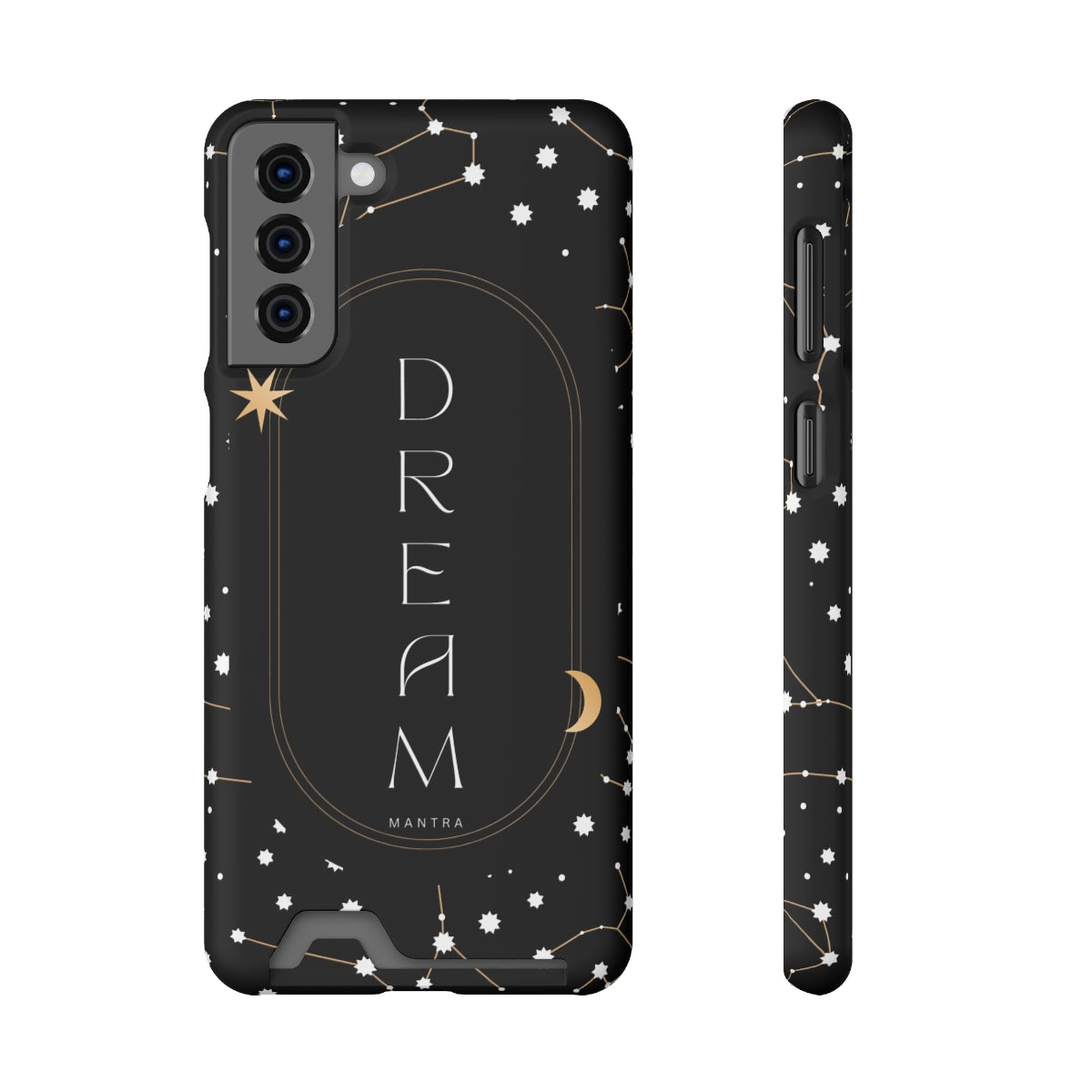 Mantra Dream Phone Case With Card Holder