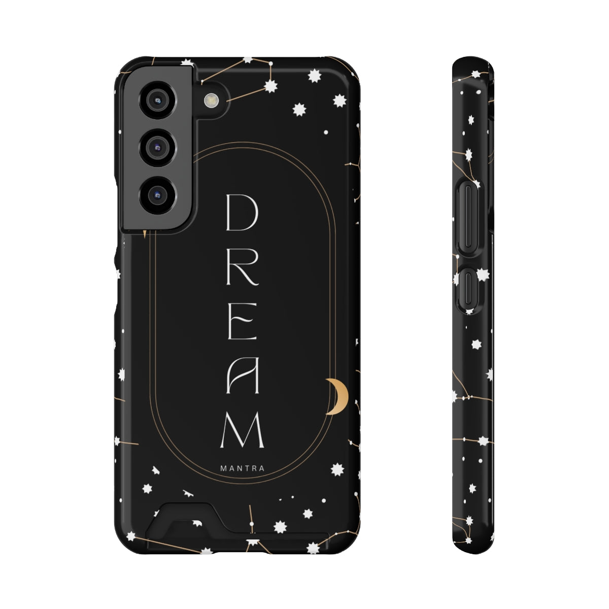 Mantra Dream Phone Case With Card Holder