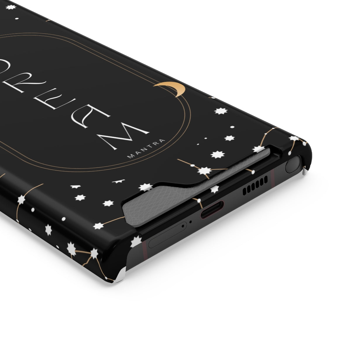 Mantra Dream Phone Case With Card Holder