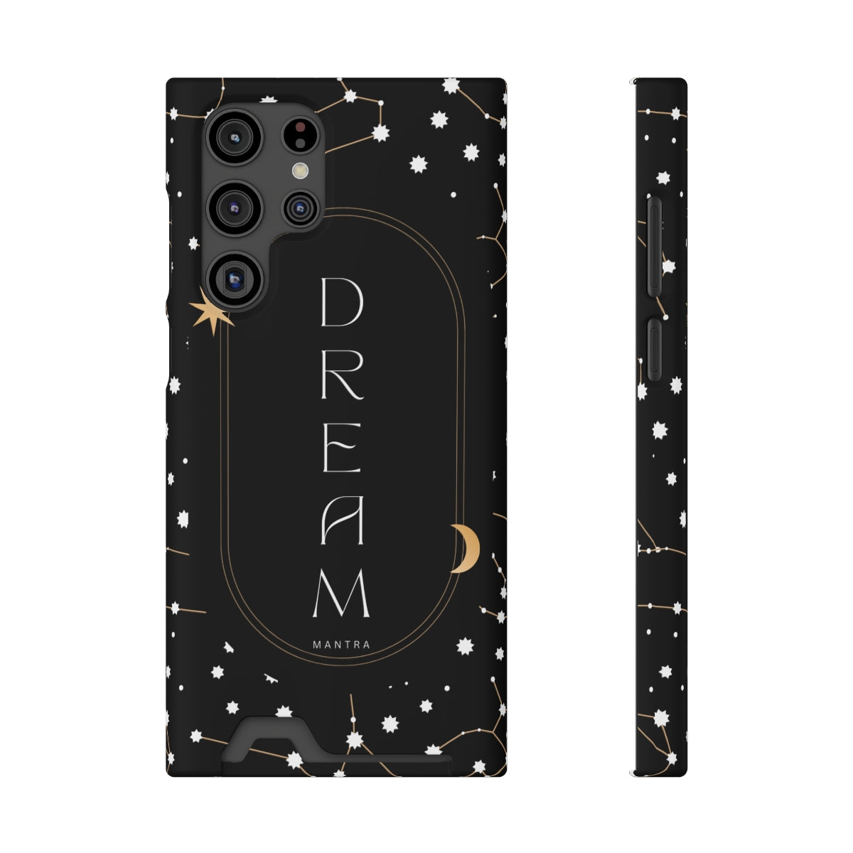 Mantra Dream Phone Case With Card Holder