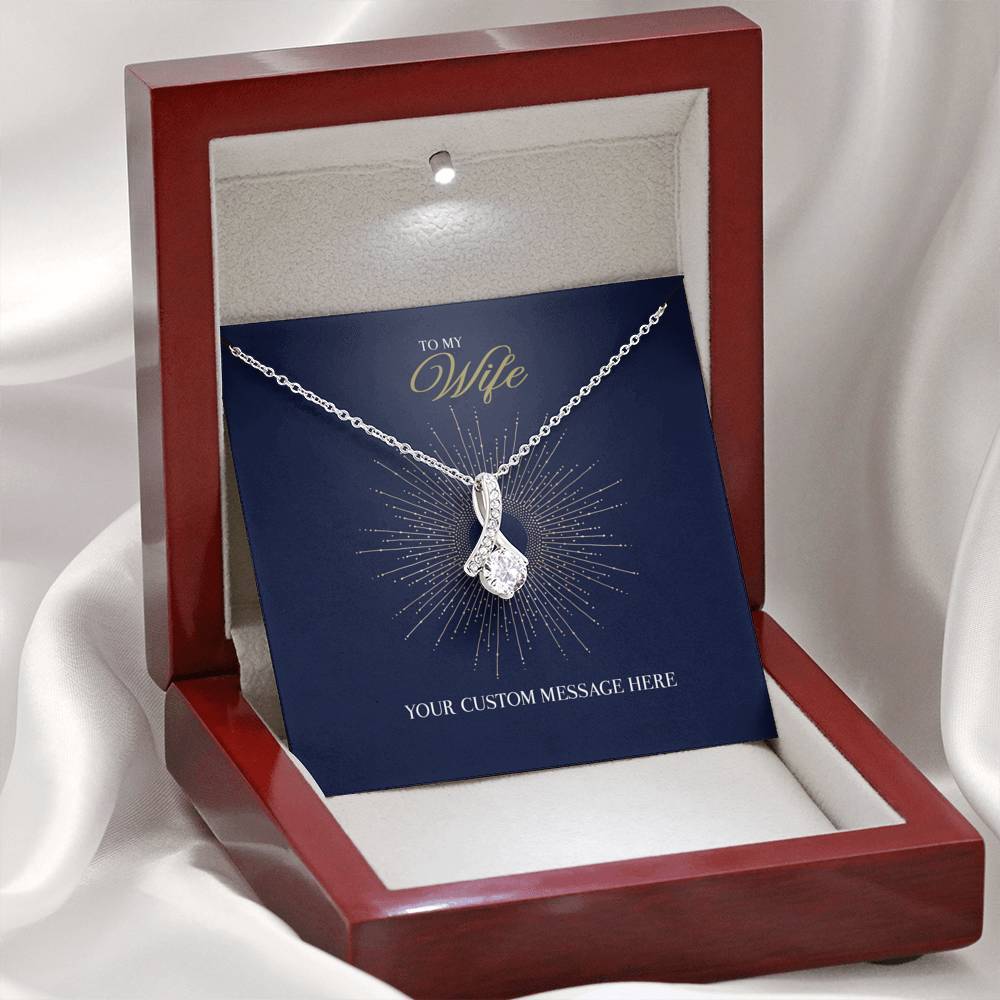 Custom Gift Message Radiance Necklace