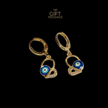 Load image into Gallery viewer, Evil Eye earrings
