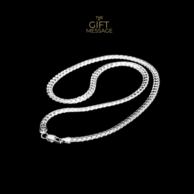 REMY - Mens Sterling Silver Cuban Chain