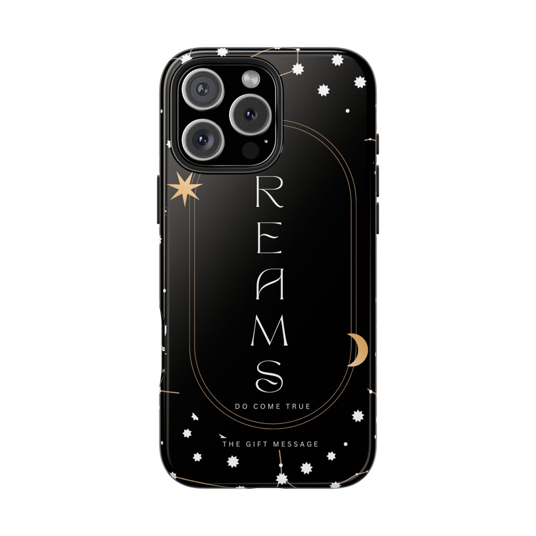 Dreams Do Come True Phone Case – Black Edition