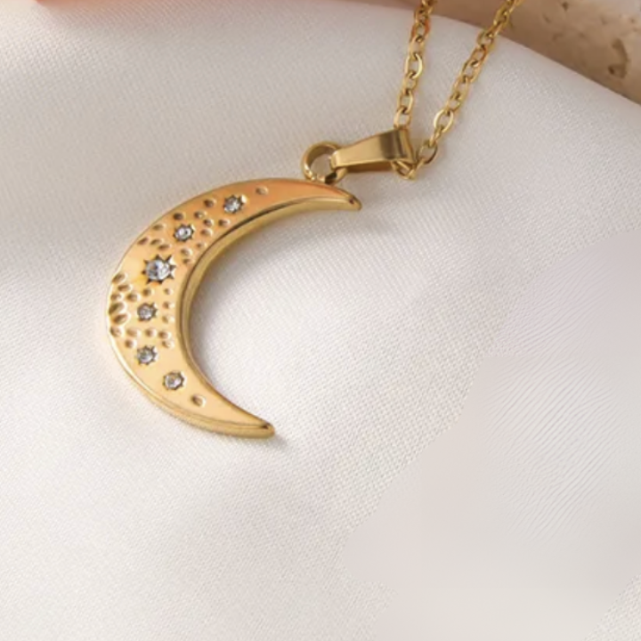 Lucy Celestial Moon Pendant