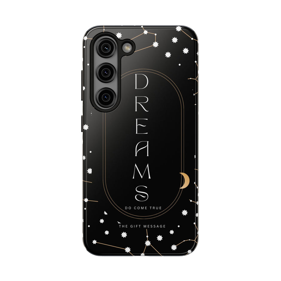 Dreams Do Come True Phone Case – Black Edition