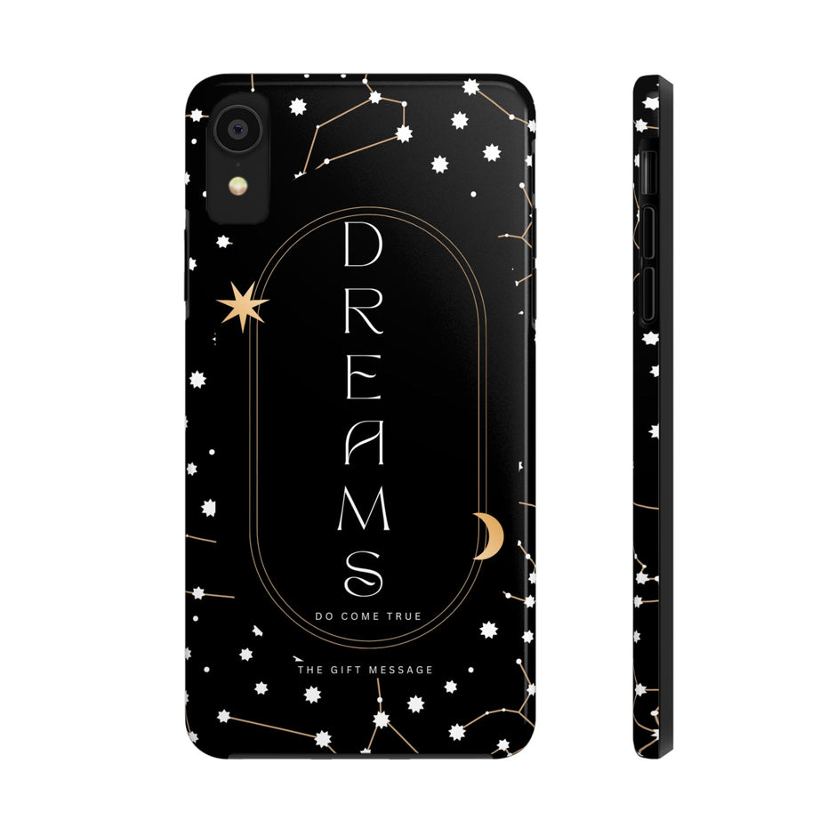 Dreams Do Come True Phone Case – Black Edition