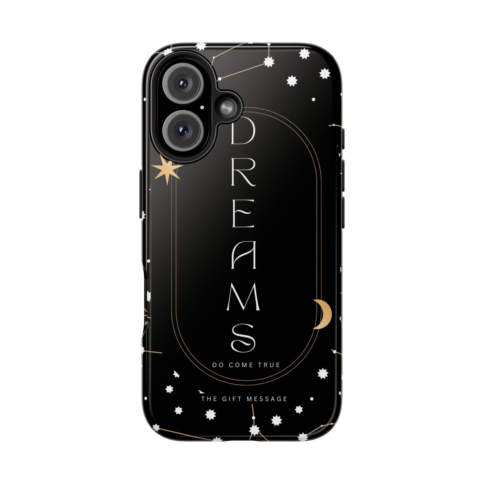 Dreams Do Come True Phone Case – Black Edition