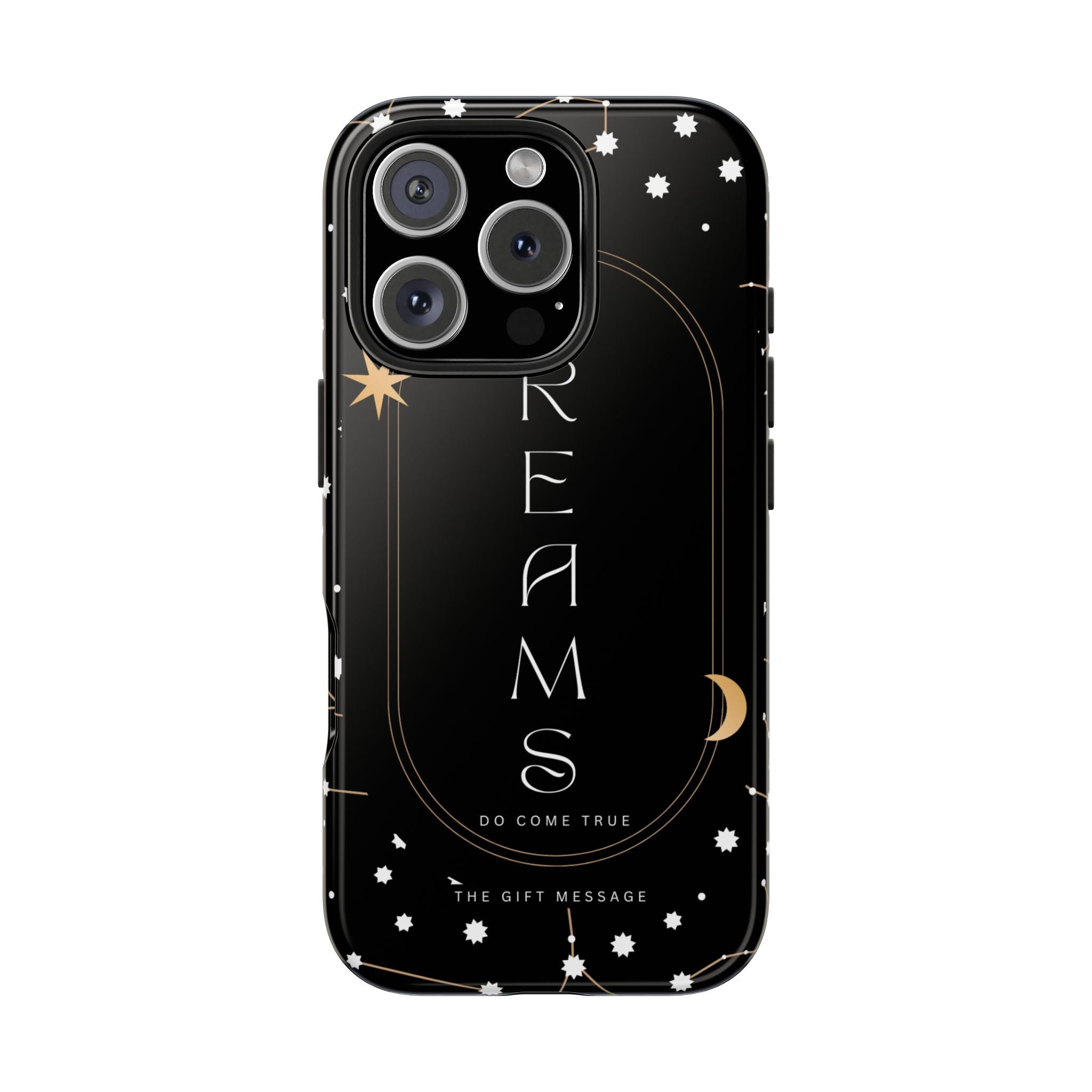 Dreams Do Come True Phone Case – Black Edition