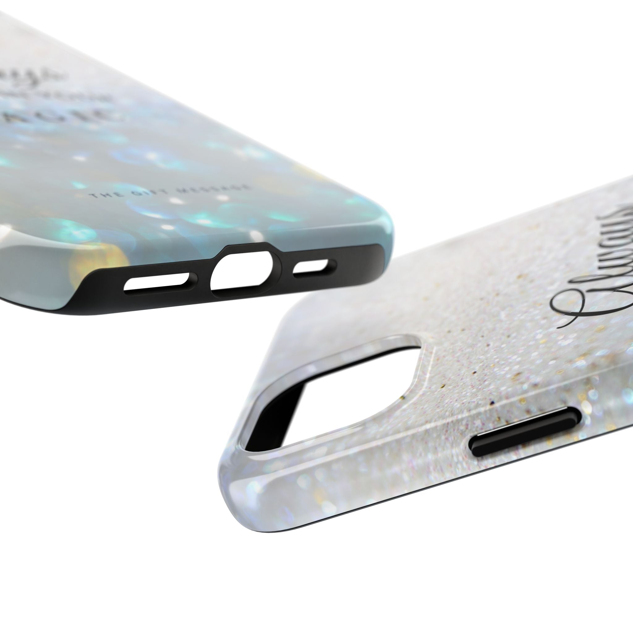 Crystal Snow Phone Case – Always Believe in Your Magic