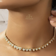 Load image into Gallery viewer, Cupid - Heart Choker Necklace
