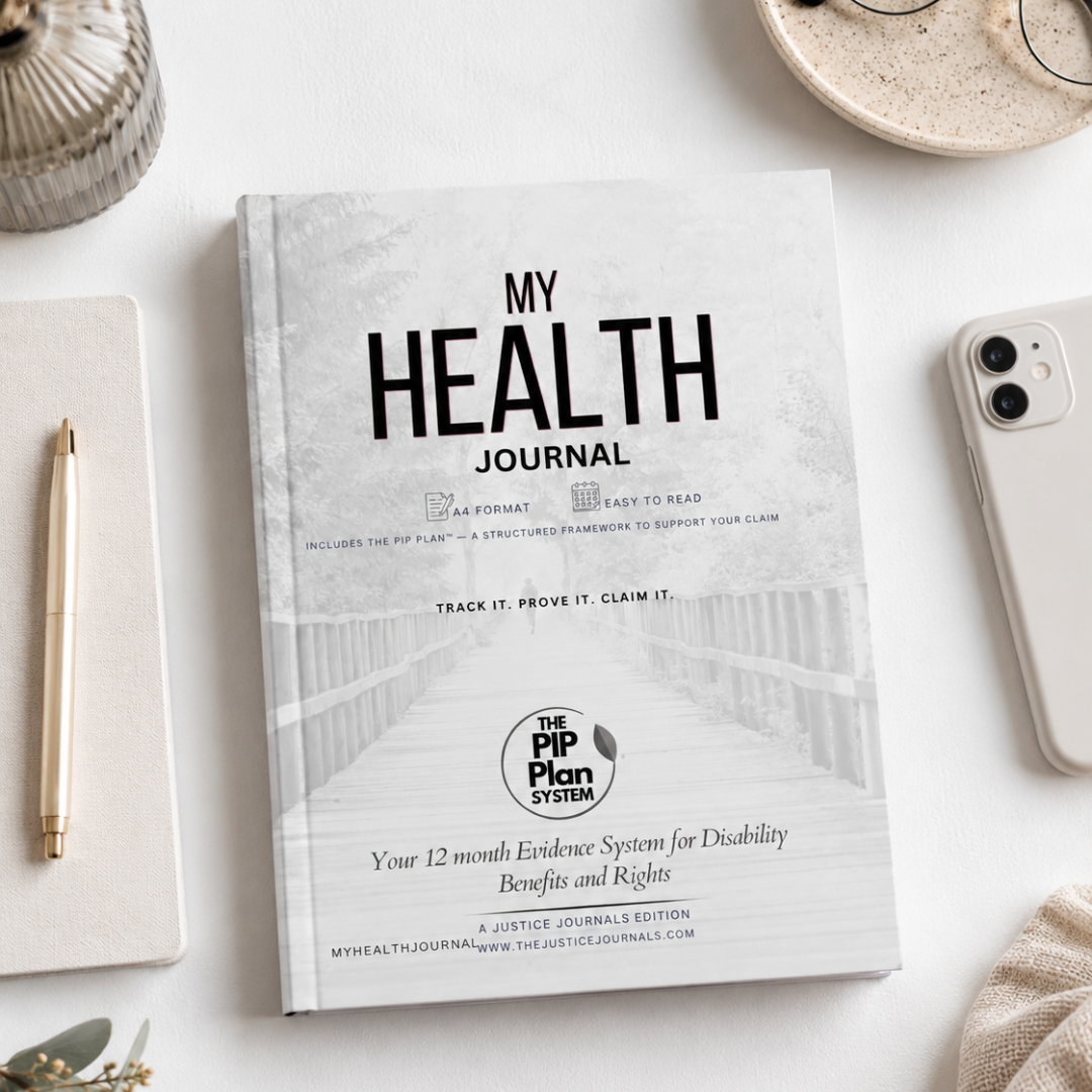 My Health Journal - Undated Health & Disability Annual Journal