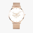 Manifestation Rose Watch