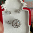 Christmas Snowflake 1.8 carat Jewllery Set