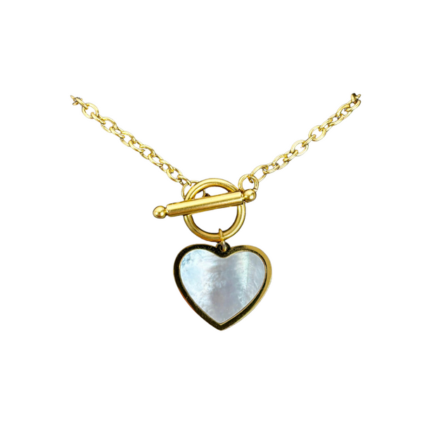 Pearl Heart Pendant